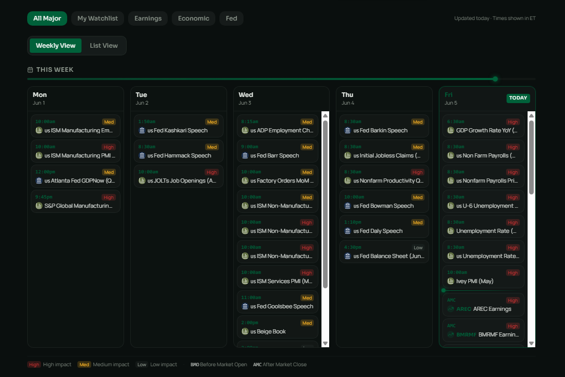 OpenBell Calendar